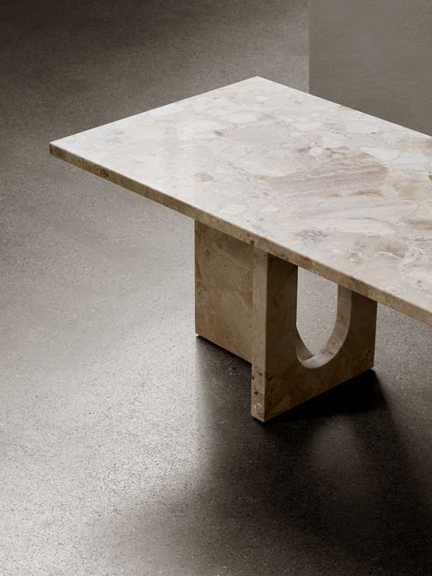 Danielle Siggerud, Lounge Table, Stone Dining Table, Modern Scandinavian Design, Modern Restaurant, Curated Design, Marble Table, Sofa Table, Design Furniture