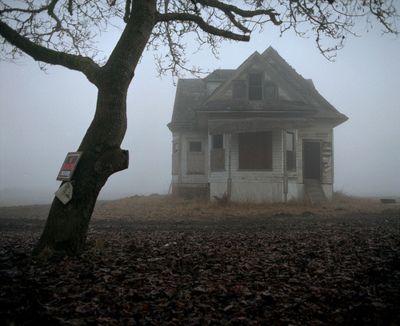 . Foggy Field, Paradis Sombre, Gothic Americana, Creepy Houses, Old Abandoned Houses, Spooky Places, Creepy Stuff, Desen Anime, Southern Gothic