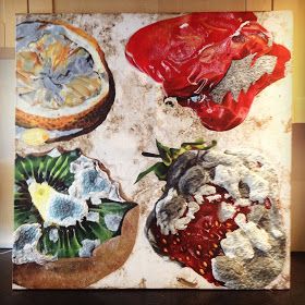 My Art A level final piece of the process of decay! Art by Kate Victoria: A Level Artwork Aged Theme Art, Nature, Change Art Gcse, Aged Art Theme, Final Piece Art Igcse, Gcse Art Aged 2023, Fruit Art Photography, Change Gcse Art, Change And Stability Art A Level