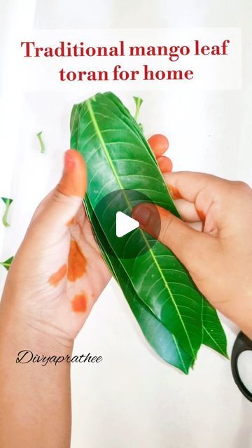 Divyaprathee Jewellery BridalArtsandcrafts on Instagram: "Mango Leaf Toran/how to make mango leaf toran/mango leaf decoration ideas/pooja toran/Diy leaf craft @divyaprathee1 Mango Leaf Toran/how to make mango leaf toran/mango leaf decoration ideas/pooja toran/Diy leaf craft The art of making flower garlands by Divyaprathee 🌹🌸🏵🌼💐 Youtube channel 👇😍 Divyaprathee - Jewellery,Bridal,Arts and crafts  https://www.youtube.com/channel/UCNcL_pyCG3Tt9NPGaBzpUKQ Facebook page👇💙💙💙💙 Divyaprathee Bridal flower 🌹🌺 https://www.facebook.com/Divyaprathee-Bridal-192708104428771/ Facebook page 💙💙💙💙 Divyaprathee jewellery 🎉📿 https://m.facebook.com/Divyaprathee/ #mangoleafdecoration #toran #traditional #home #HomeDecor #pooja #leaf #craft #leafcraft #decoration #Ganesha #durgapuja #lakshmipu Mango Leaf Decorations For Pooja, Mango Decoration Ideas, Mango Leaf Decorations, Garland Making Ideas, Diy Toran Ideas, Mango Leaf Toran, Leaf Decoration Ideas, Leaf Toran, Toran Diy