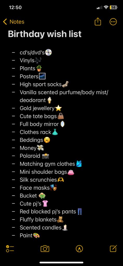 Birthday Ideas Wishlist, Stuff To Ask For Your Birthday 12, Birthday Wishlist Slideshow, Things For My Birthday, Things To Ask For Ur Birthday, Birthday Gifts For Sweet 16, What To Get Your Gf For Her Birthday, What To Get For Your Friends Birthday, What To Get A 11 Yo For Birthday