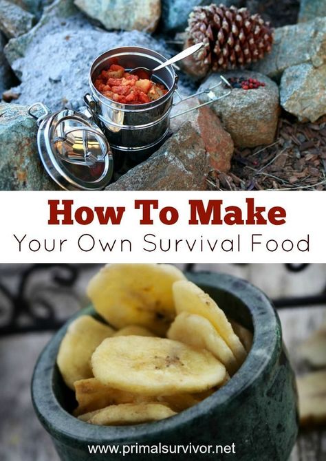 How to make your own Survival Food Cheap for when the SHTF. Make your own MRE's - Meals Ready to Eat. Includes information about dehydrating food. #survivalfood #mres #shtf Essen, Dehydrating Food, Meal Ready To Eat, Survival Supplies, Prepper Survival, Emergency Food, Dehydrated Food, Survival Food, Food Supply