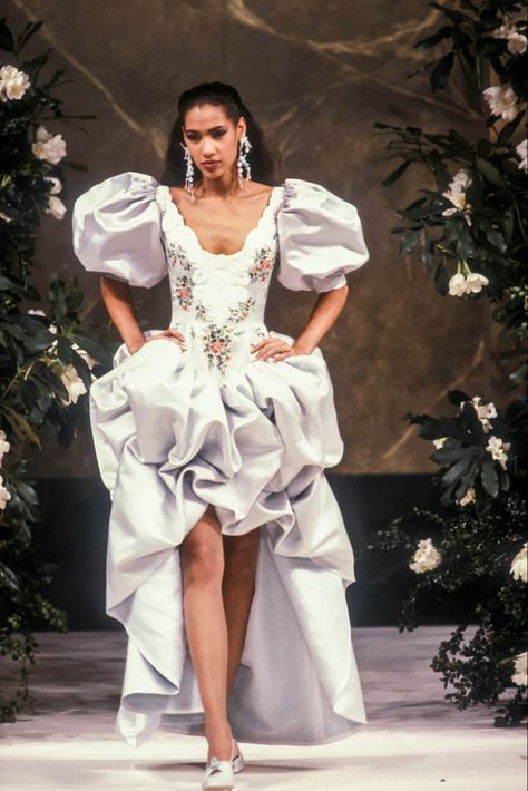 Couture, Haute Couture, Jean Louis Scherrer Haute Couture, Sonia Cole, Capitol Fashion, 80s Runway Fashion, Hunger Games Fashion, Jean Louis Scherrer, Runway Fashion Couture