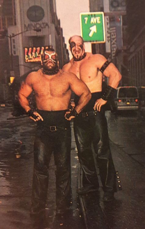 Road Warriors 1984 Empty Street Wwe, Road Warriors Wrestling, The Road Warriors, Wrestling Divas, Wrestling Wwe, Tag Team, Pro Wrestling, The Streets, The Road