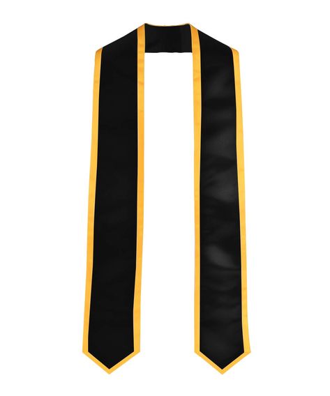 PRICES MAY VARY. 100% Polyester 【Quality Material】High Quality Fabric 100% Polyester Shiny Satin Graduation Sash, Soft, Shiny and Light-weight. 【Length Size】Each side is 33.3" Long and 5.25" Bottom Wide,72" Long. 【Classic Design】Arrow End,fronted Ends with Point and Fully lined throughout. 【Great Gift】A great souvenir to keep with after the graduation. Trimed Stole also can be used with a choir robe for a professional look. 【Service】For custom stole and customization service, please search ASIN Women Pastors, Graduation Sash, Clergy Stoles, Graduation Design, Graduation Stole, Graduation Cap Decoration, Cap Decorations, Branded Scarves, Man Women