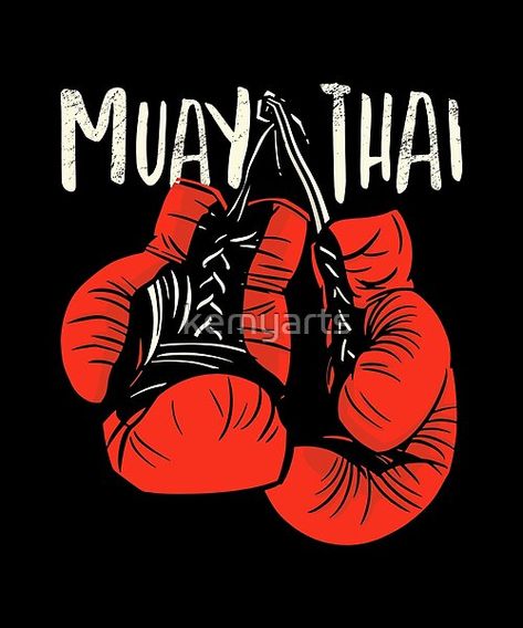 Gloves Drawing, Boxing Gloves Art, Boxer Aesthetic, Muay Thai T Shirt, Muay Thai Martial Arts, Muay Thai Gloves, Boxe Thai, Thai Design, Art Merchandise