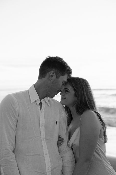 Couples Film Photo Aesthetic, Light Airy Engagement Photos, Vintage Beach Engagement Photos, Marin Headlands Engagement Photos, Dreamy Beach Engagement Photos, Save The Date Beach Photo Ideas, Romantic Beach Engagement Photos, Coastal Engagement Photos, Proposal Pics