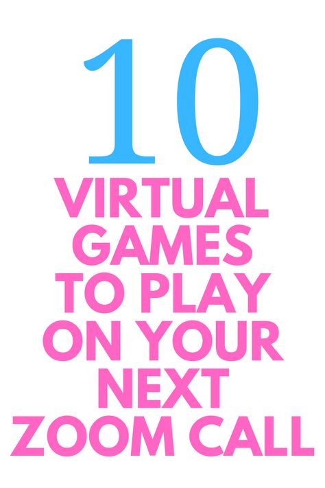 10 Virtual Games to Play Online with Friends - Here are 10 fun games to play while you're on your next ZOOM call or online party! Great for direct sales meetings and holiday parties. #OnlineParties #games Icebreakers For Virtual Meetings, Games For Online Parties, Virtual Meeting Games, Zoom Team Building Game, Virtual Fun Games For Employees, Games For Zoom Meetings, Zoom Meeting Games For Work, Online Games To Play On Zoom, Virtual Trivia Games