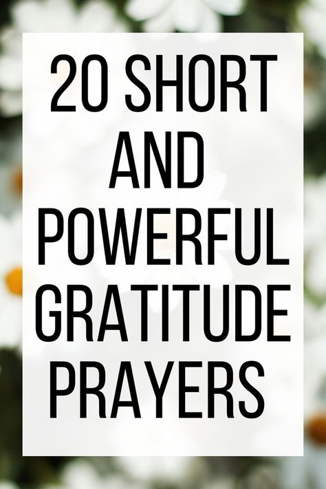 Our thankful gratitude prayers connect our hearts to God and refocus our eyes on the good things He is doing in our lives. 🙏🏼 Use these 20 short and powerful gratitude prayers to guide your prayer life and open up new paths of gratitude in your day. Thank You For Answered Prayers Gratitude, Thank You For Prayers, Prayers For Gratefulness, Thankful Quotes Life Gratitude Prayer, Thank You Prayers To God, God Gratitude Quotes, Thank You Prayer Gratitude, Thank God Prayers, Thank You Prayers