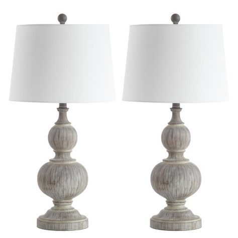 Grey table lamps