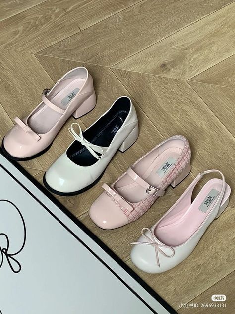 Ballet, Pink, White Shoes, Pink And White, White