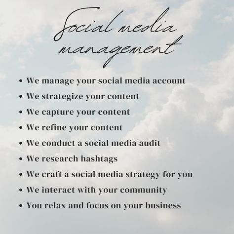 We run your socials ☁️🎧 so you can run your business 🤍 We do ✨Social Media Management ✨UGC & Content creation ✨Feed planning ✨Branding for your social media account ✨Social Media Strategy for your Business Let’s work together ✨🤍 Slide in our DM bestie 🫶🏽 #socialmediamarketing #socialmediamanager #ugc #socialaesthetics #socialmediaagency #socialmediaagentur #femaleledbusiness Feed Planning, Social Media Content Strategy, Ugc Content, Social Media Strategy, Media Management, Media Strategy, Slide In, Focus On Yourself, Content Strategy