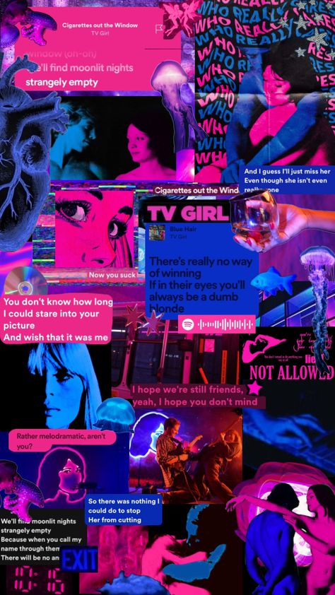 i ♡ tv girl #tvgirl #tvgirlband #tvgirlshuffle #tvgirlaesthetic #tvgirlismyfav #tvgirlcollage #tvgirllyrics #tvgirlwhoreallycares #whoreallycares #whoreallycaresalbum Reggaeton, Photo Collage Board, Halloween Wallpaper Iphone Backgrounds, Go Tv, Tv Girl, Cool Album Covers, Vines Funny Videos, Girl Background, Band Wallpapers