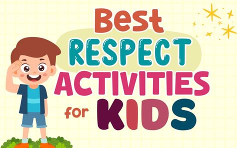 Respect Activities For Kids, Respect Words, Respect Lessons, Respect Activities, Character Education Posters, Synonym Activities, Respect Relationship, Teaching Kids Respect, Teaching Respect