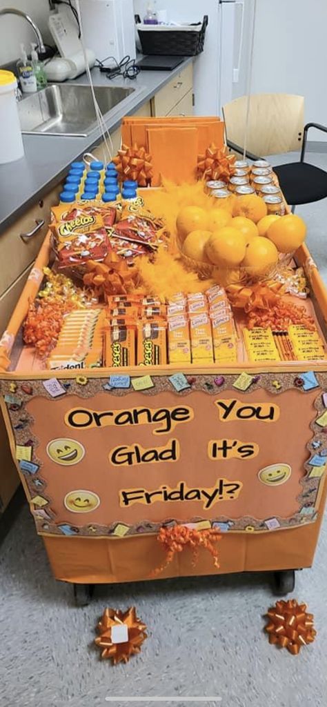 Conference Week Treats For Teachers, Faculty Meeting Treats, Boosting Office Morale Ideas, October Employee Engagement, Positive Treats For Staff, Non Food Employee Appreciation Gifts, Staff Morale Booster Teachers October, Pbis Staff Incentives, Elementary Asb Ideas