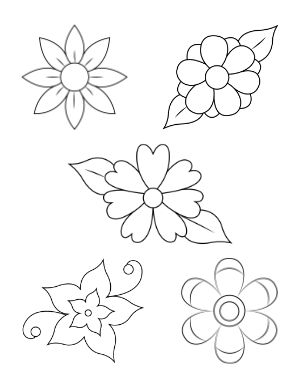 Free Printable Nature Coloring Pages Free Printable Beading Patterns, Floral Embroidery Templates Free Printable, Flower Stencils Printables Free, Free Flower Printables, Flower Stencils Printables, Flower Templates Printable Free, Cute Flower Drawing, Printable Flower Coloring Pages, Flower Templates Printable