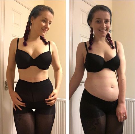 This Side-By-Side Photo From A Body Positive Blogger Proves Tights Can Make A Serious Difference Fitness Marshall, Transformation Du Corps, Lean Body, Good Posture, Toned Body, Transformation Body, Body Image, Body Fat, Body Positivity
