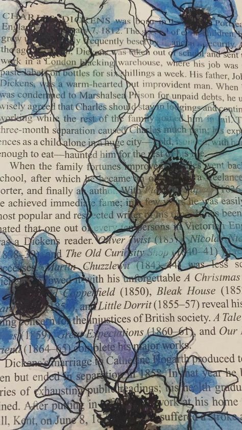 Altered Book Art, Old Book Art, Record Room, Art Trading Cards, Sketchbook Cover, Art Journal Cover, Book Page Art, Watercolor Journal, Art Journal Therapy