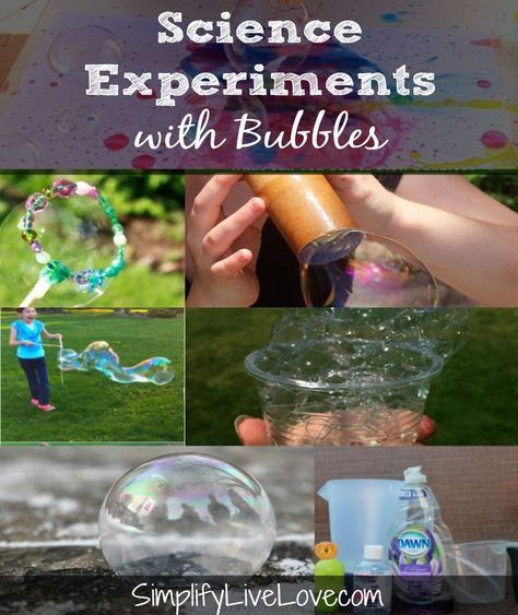 Keep learning alive this summer with these fun science experiments with bubbles. Enjoy outdoor activities and learn in the process! Letter B Science Experiment, Bubble Experiments For Kids, Bubble Day At School, Bubble Experiment, Fun Science Experiments, Bubble Activities, Peaceful Warrior, Kindness Ideas, Experiments Kids