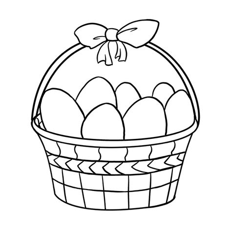 How to Draw an Easter Basket - Really Easy Drawing Tutorial Easter Basket Drawing, Easter Drawing Ideas, Drawing Ideas Step By Step, Bucket Drawing, Book Doodles, Easter Drawing, Easy Pictures To Draw, Basket Drawing, Markers Drawing Ideas