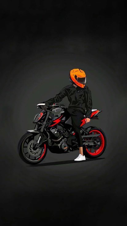 Ktm Rider, Mobil Mustang, Decent Wallpapers, Image Moto, Cartoon Love Photo, Bike Drawing, Bike Sketch, फोटोग्राफी 101, Bike Poster