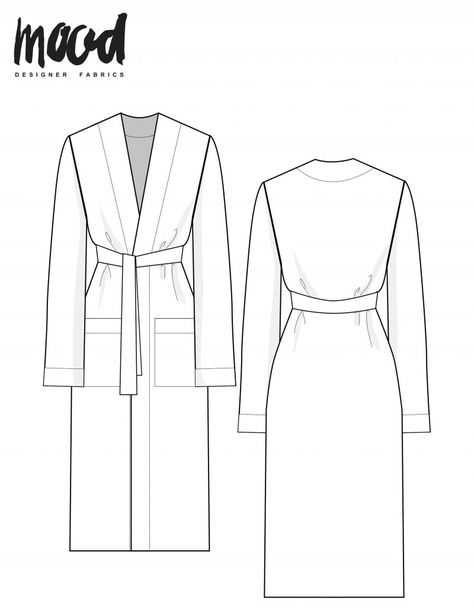 Robe Patterns Free Sewing, Sew Robe Pattern, Robe Diy Pattern, Womens Robe Pattern, Free Robe Sewing Pattern, Kimono Robe Sewing Pattern Free, Sewing Robe Pattern, Free Robe Pattern Sewing, Easy Robe Pattern