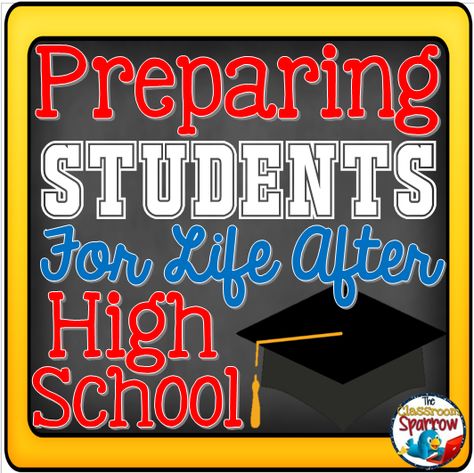 How to Better Prepare Students for Life After High School High School Special Education, Life Skills Class, Life After High School, High School Counselor, High School Counseling, Post Secondary Education, Teaching Life Skills, Vocational School, After High School