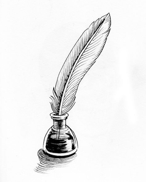 Photo quill pen and bottle of ink. ink b... | Premium Photo #Freepik #photo #ink-feather #ink-bottle #quill #feather-pen Shivaji Maharaj Hd Wallpaper, Feather Drawing, Quill And Ink, Pen Tattoo, Props Concept, Feather Pen, Quill Pen, White Drawing, Getaway Car