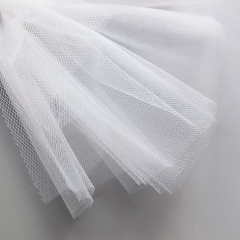 Kain Tile, Tulle Veil, Color Dust, Voile Curtains, Tulle Veils, White Tulle, White Mesh, White Bridal, Tulle Fabric