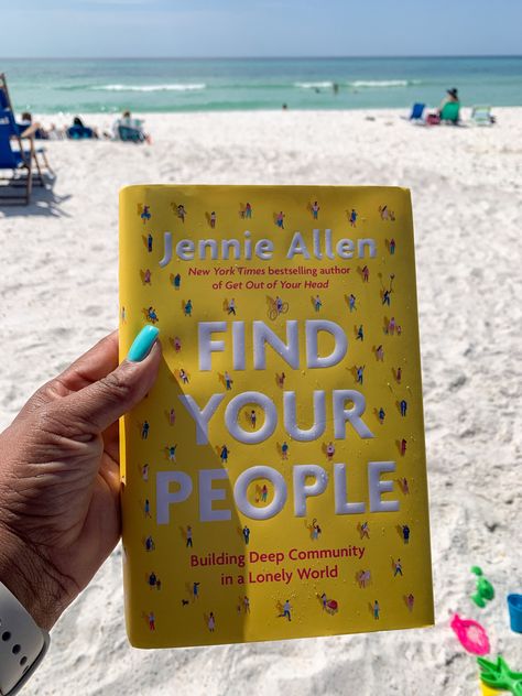 You Will Find Your People Book, People Pleaser Books, Find Your People Book Jennie Allen, Jennie Allen Find Your People, Books To Read While Traveling, Find Your People Book, It Girl Books, Best Books To Read In 2023, Best Books 2023