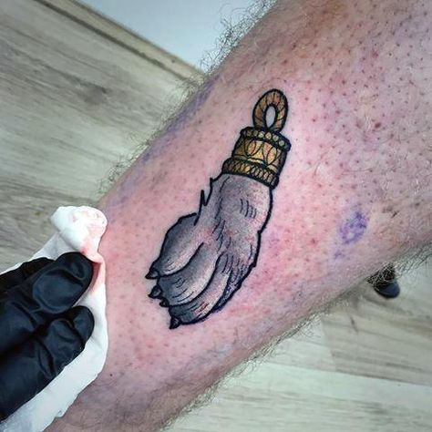 Guy With Small Rabbits Foot Tattoo Design On Leg Rabbit Foot Tattoo, Plus Size Tattoos, Foot Tattoo Designs, Recovery Tattoo, Feet Drawing, Tattoo Uk, Rabbits Foot, Tattoo Trend, Foot Tattoos For Women