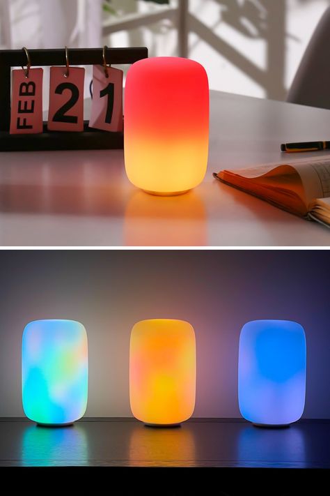 Mood Lighting Ideas, Lava Lamp Room, Ambient Lighting Bedroom, Red Lights Bedroom, Office Innovation, Disco Lamp, Fun Lamps, Ambient Lamp, Light Animation