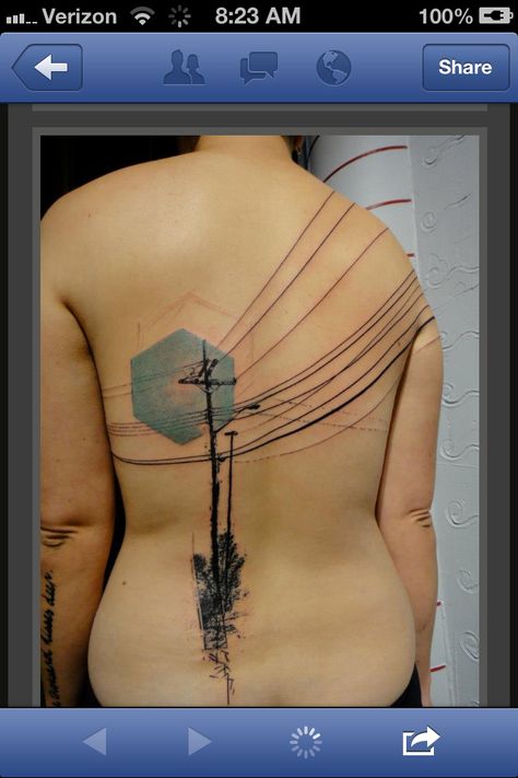 Power line tattoo Arm Tattoos, Tattoo Girls, Power Lines Tattoo, Power Line Tattoo, Powerline Tattoo, Lines Tattoo, Girls Tattoo, Line Tattoo, Line Tattoos
