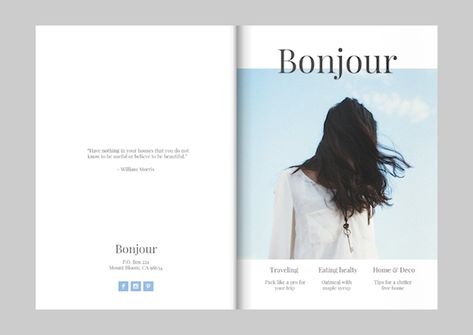 Design a magazine like Kinfolk – Free template edit online Magazine Back Cover Layout, Back Page Of Magazine, Magazine Back Page, Magazine Layout Design Cover, Green Editorial, Booklet Cover Design, Magazine Back Cover, Layout Magazine, Magazine Layout Inspiration