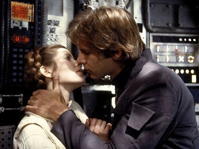 #ENTJ Trembling Leia (INFP at Heart) ~ Paradoxitype - The Flip-Side of Personality (with examples!)|  #MBTI Harison Ford, Han Solo Leia, Movie Kisses, George Peppard, Ali Macgraw, Joe Black, Warehouse 13, Leia Star Wars, Marcello Mastroianni