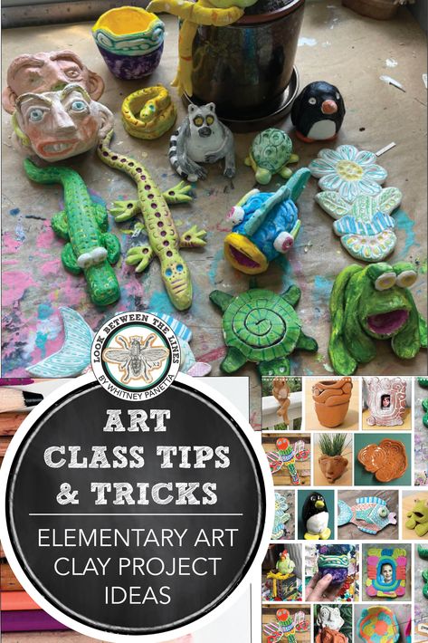 1st Grade 3d Art Project, 3d Art Elementary, First Grade Sculpture Projects, Clay Projects For Kindergarten, Air Dry Clay Projects For Middle School, Air Dry Clay Projects Elementary, Hand Building With Clay, Air Dry Clay Elementary Art Project, Model Magic Art Lesson Elementary