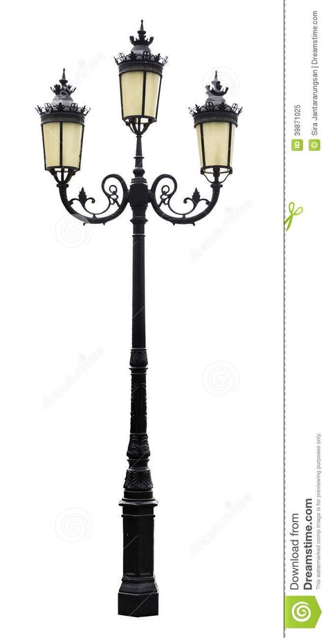 Road Light, Photo Lamp, Wedding Elements, Light Pole, 문신 디자인, Street Lamp, European Vintage, Street Signs, Street Light