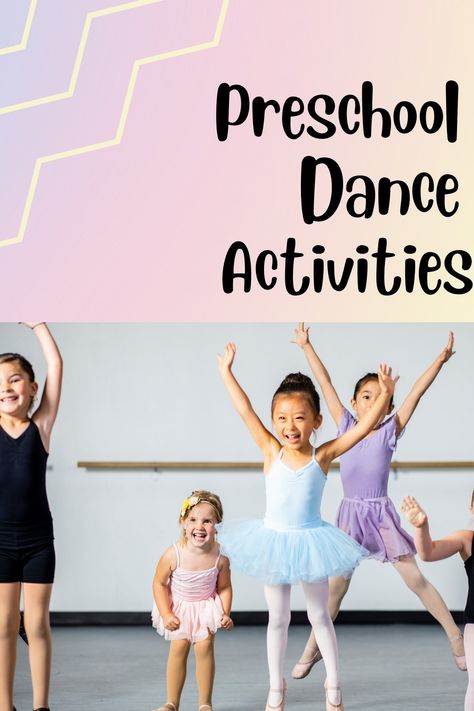 Preschool dance activities can make or break your class. Understanding your students needs and meeting them where they are at is extremely important. Below I have different preschool dance activities based on class size, age, and social development. Pin shows dancers dancing and having fun in a dance studio. Dance Games For Preschoolers, Preschool Jazz Dance, Preschool Ballet Lesson Plans, Dance Preschool Activities, Dance Class Curriculum, Ballet Games For Kids, Preschool Ballet Activities, Dance Class Activities, Preschool Dance Activities
