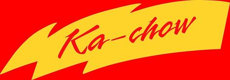 "Ka-Chow" by Kandace Hansen | Redbubble Lightning Mcqueen Tattoo, Preschool About Me, Ka Chow, Australia Tattoo, Pixar Cars, Lightning Mcqueen, Dancing Queen, Bday Ideas, Chow Chow