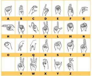 Bahasa Isyarat Malaysia (BIM) / Malaysian Sign Language - Alphabets Malaysia Sign Language, Bahasa Isyarat Malaysia, Language Alphabets, Hand Language, Asl Sign Language Words, Simple Sign Language, Media Pembelajaran, Sign Language Chart, Sign Language For Kids