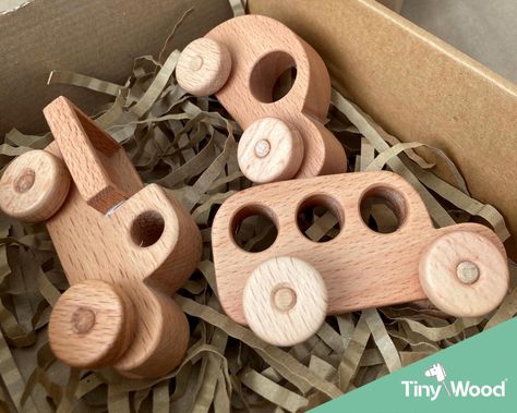 Sleek sellouts! 🤓. Order Wooden Toy car, Kids Toy, Wooden Toy Stuffed, Wooden Toy Truck, mini wooden car set, Handcrafted wooden Mini CAR TRUCK & BUS set at $65.0 #MontessoriToys #TruckToys #WoodenToys #HandcraftedWooden #TodlerToy #BirthdayGift #LittlePeople #SensoryPretendPlay #KindergardenKit #WoodenCar Wooden Cars Diy, Wooden Cars Toys, Wood Toys Diy, Wood Kids Toys, Wooden Cars, Wooden Toy Trucks, Wooden Toy Cars, Making Wooden Toys, Wood Toys Plans