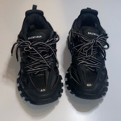 Balenciaga Track Runners Balenciaga Track Sneakers Outfit, Black Balenciaga Shoes, Balenciaga Track Outfit, Black Balenciaga Sneakers, Balenciaga Shoes Outfit, Balenciaga Track Black, Skincare Aesthetics, Balenciaga Track Sneakers, Track Runners