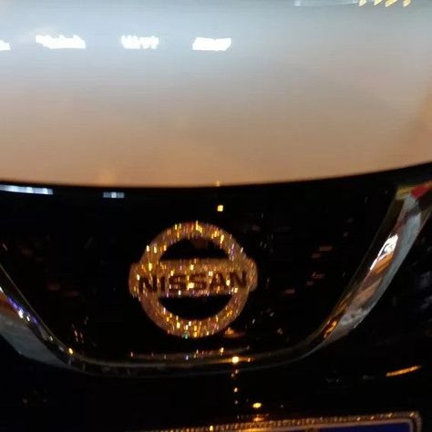 Gold Car Accessories, Nissan Accessories, Bling Car, New Car Accessories, Bling Car Accessories, Wheel Logo, Chip Foose, Girly Car Accessories, Custom Bmw