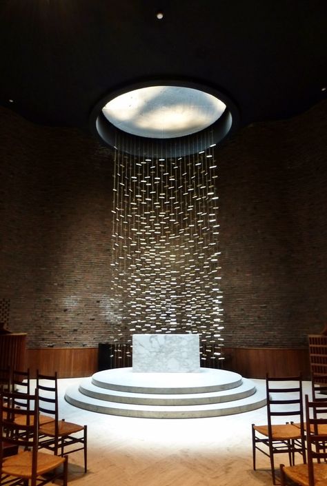 Sacred Architecture, Eero Saarinen, Church Architecture, Landmark Architecture, Spiritual Places, Healthcare Interior Design, Santiago Calatrava Architecture, Sacred Spaces, Zaha Hadid Architects