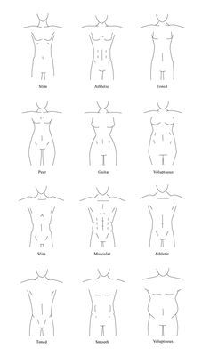 Orange Body Shape, Man Body Type Drawing, Draw Body, Body Type Drawing, Drawing Body, Body Shape Drawing, Human Body Drawing, Bored Art, Body Tutorial