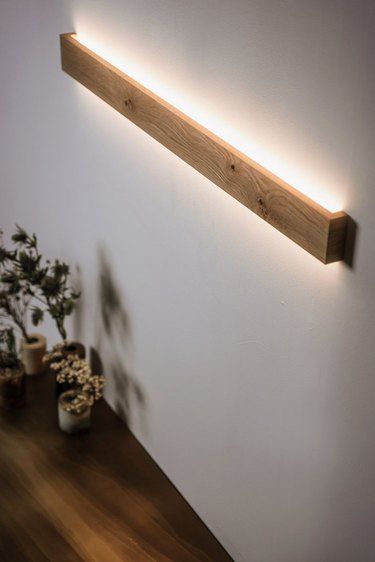 Wooden Wall Lights, Industrial Wall Lamp, Lamps Shades, Interior Design Per La Casa, 카페 인테리어 디자인, Wooden Light, Luminaire Mural, Lampe Design, Wooden Lamp