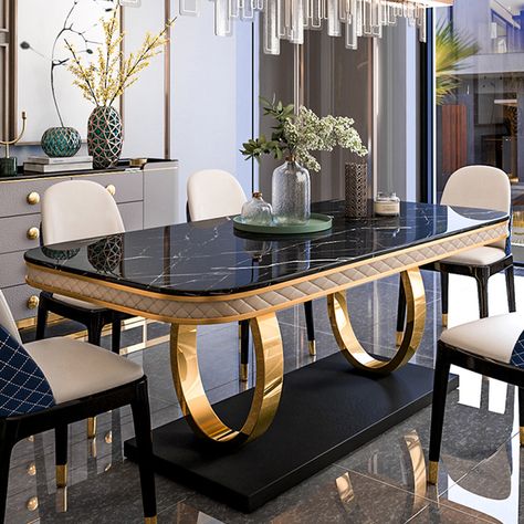 Modern dining table