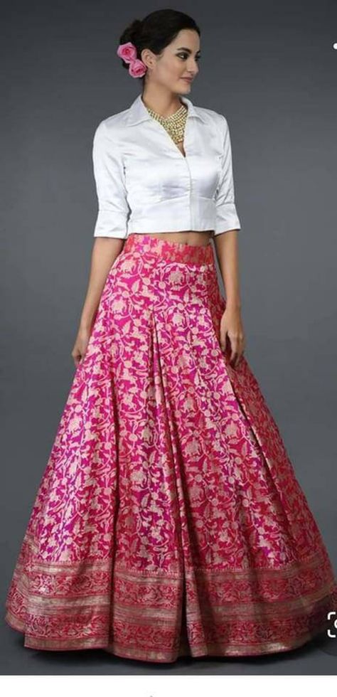 Pink Banarasi Lehenga Skirt With Sequin Border and Ivory - Etsy Australia India, Skirt, Pink Banarasi Lehenga, Banarasi Lehenga, Lehenga Skirt, Pink Skirt, Lehenga, Sequin, Outfit Ideas