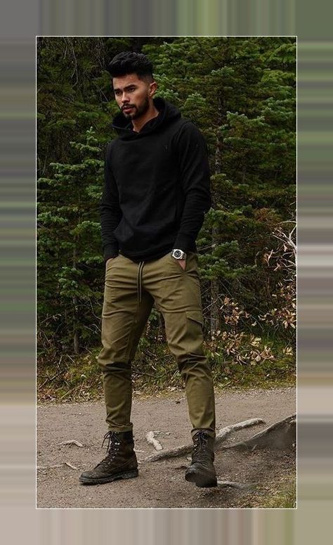 [Promotion] 69 Perfect Mens Fall Boots Outfits Recommendations To Find Out Immediately #mensfallbootsoutfits Nicely Dressed Men, Casual Men Date Outfit, Mens Fashion With Boots, Edgy Mens Style, Rugged Mens Outfits, Men’s Tactical Fashion, Men’s Casual Outfits Fall, Mens Fall Outfits Casual Country, Work Boots Outfit Men