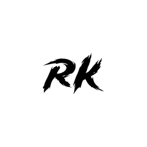 Rk monogram logo design letter text name... | Premium Vector #Freepik #vector #company-logo #logo-templates #business-logo #logo Rk Name Logo, Rk Wallpaper, Rk Logo Design Letter, Rk Monogram, Rk Logo Design, Rk Logo, Venkateswara Swamy Images Hd 1080 Wallpaper, 1080 Wallpaper, Small Angel Tattoo